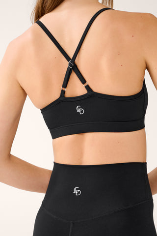ESSENTIAL ANKLE BITER FLAT FRONT SOFTFLEX LEGGING BLACK