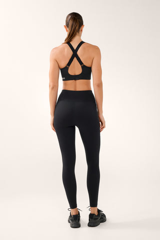 PACE ANKLE BITER POCKET DRAWCORD LEGGING BLKBLK