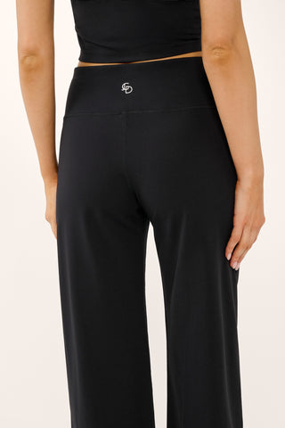 RUE WIDE LEG SOFTFLEX PANT BLACK