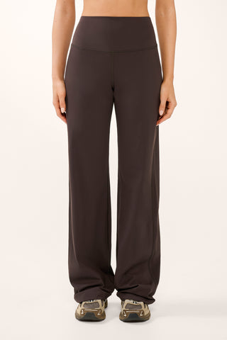 RUE WIDE LEG SOFTFLEX PANT COFFEE BEAN
