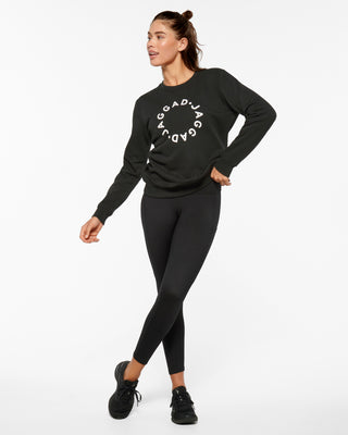 CLASSIC CIRCLE SWEATER BLACK