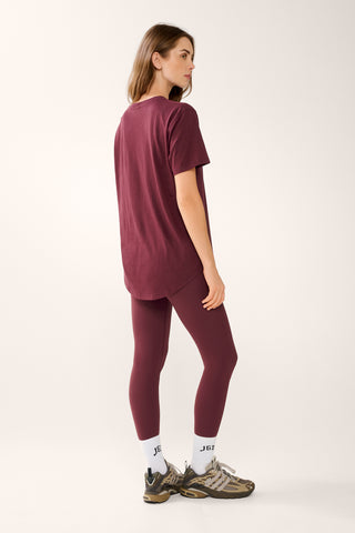 CLASSIC KEYLINE TEE CHERRY