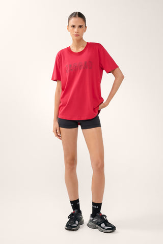 CLASSIC KEYLINE TEE CRIMSON