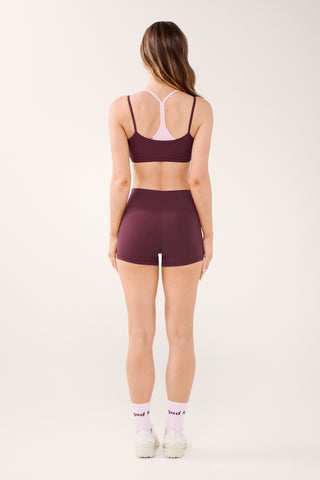 SAN DIEGO DOUBLE LAYER CROP TOP CHERRY