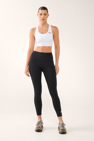 ESSENTIAL HIGH SUPPORT CROP TOP WHITE