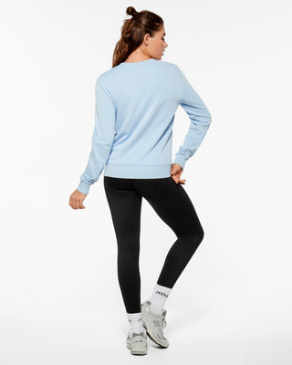 CLASSIC STACK SWEATER SKY BLUE