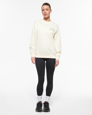 MAITLAND RAGLAN SWEATER SWAN WHITE