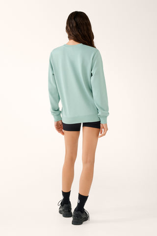 BLOCK CLASSIC SWEATER  SAGE