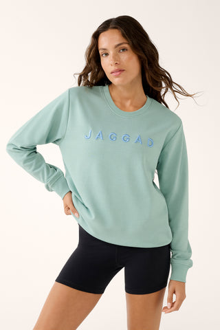 BLOCK CLASSIC SWEATER  SAGE