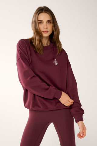 HYDE SIGNATURE SWEATER CHERRY