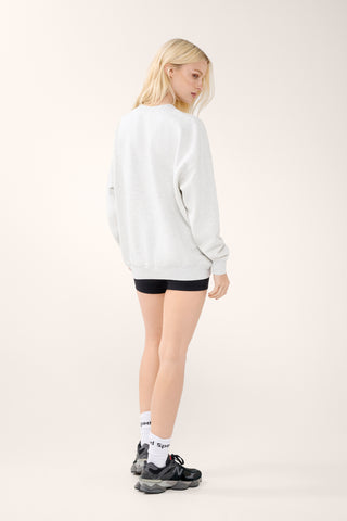 HYDE SIGNATURE SWEATER WHITE MARLE