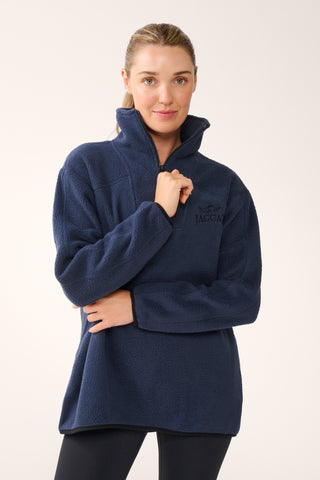 TERRAIN LONGLINE HALF-ZIP THERMAFLEECE SWEATER DARK NAVY