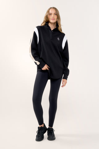 RIO LONGLINE SCUBA SWEATER BLACK