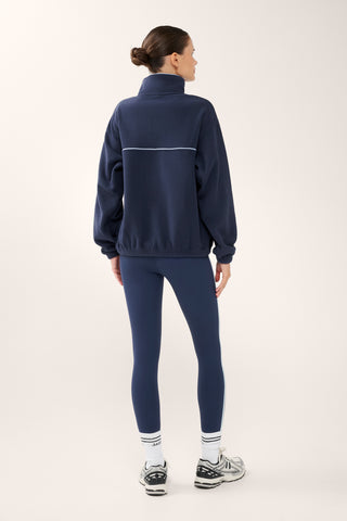 SAN DIEGO HALF-ZIP SWEATER DARK NAVY