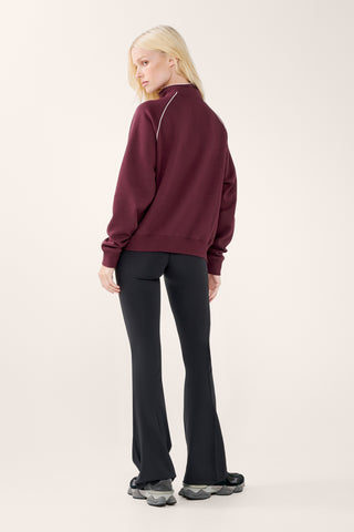 CHELSEA ZIP-THROUGH JACKET CHERRY