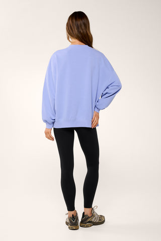 VALLEY STUDIO SWEATER CORNFLOWER BLUE