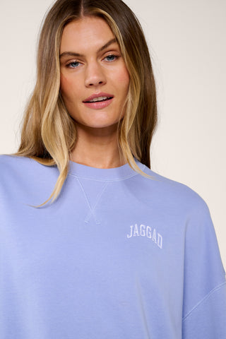 VALLEY STUDIO SWEATER CORNFLOWER BLUE