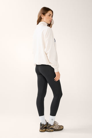 GRADUATE HALF-ZIP SIGNATURE SWEATER OATMEAL MARLE