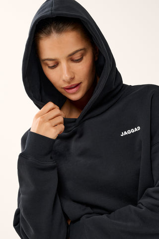 CLASSIC OVERSIZED DELUXE HOODIE BLACK