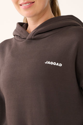 CLASSIC OVERSIZED DELUXE HOODIE COFFEE BEAN