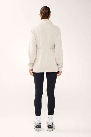 CLASS LONGLINE ZIP-THROUGH SCUBA JACKET STONE