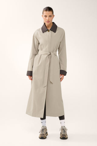 GREENWICH TRENCH COAT TAUPE