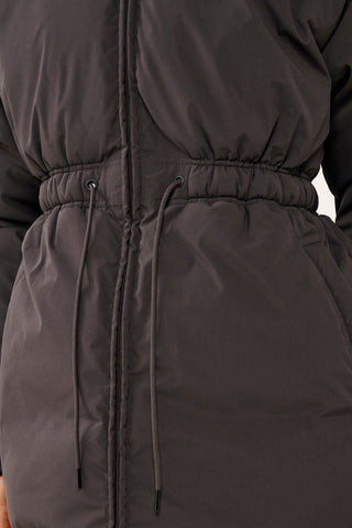 GREENWICH MID-LINE PUFFER JACKET COFFEE BEAN