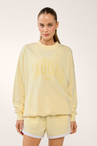 COLLEGIATE SIGNATURE SWEATER BUTTER
