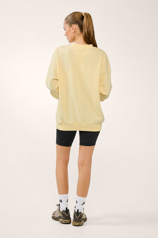 COLLEGIATE SIGNATURE SWEATER BUTTER