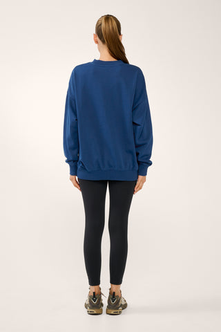 COLLEGIATE SIGNATURE SWEATER COLLEGE BLUE