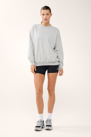 COLLEGIATE SIGNATURE SWEATER GREY MARLE