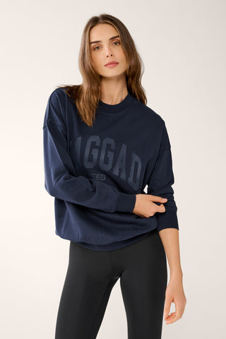 COLLEGIATE SIGNATURE SWEATER DARK NAVY