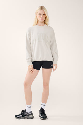 COLLEGIATE SIGNATURE SWEATER STONE