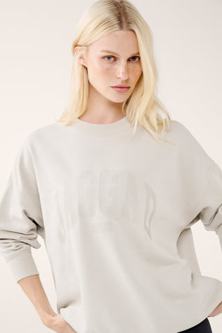 COLLEGIATE SIGNATURE SWEATER STONE