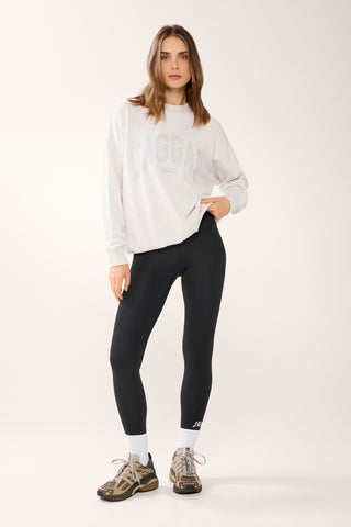COLLEGIATE SIGNATURE SWEATER WHITE MARLE