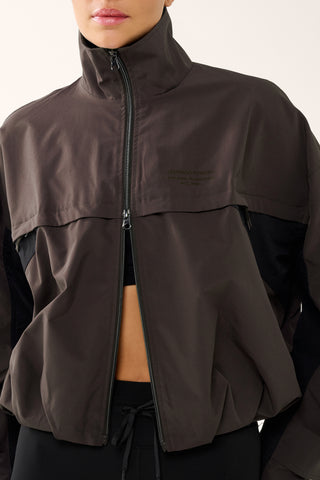 SUMMIT ZIP-THROUGH JACKET COFFEE BEAN