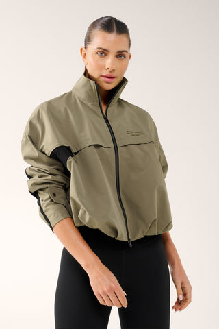 SUMMIT FUNNEL NECK JACKET OAK