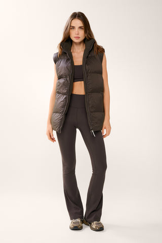 REVERSIBLE THERMAFLEECE VEST COFFEE BEAN