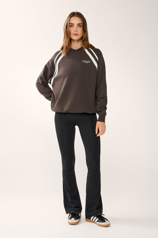 SUMMIT SIGNATURE SWEATER ESPRESSO