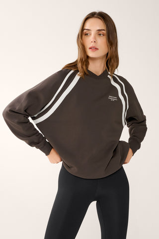 SUMMIT SIGNATURE SWEATER ESPRESSO