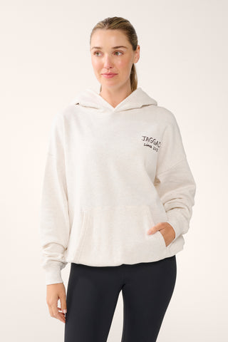 RITZ OVERSIZED HOODIE OATMEAL MARLE