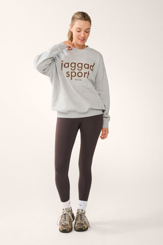 ALUMNI SIGNATURE SWEATER GREY MARLE