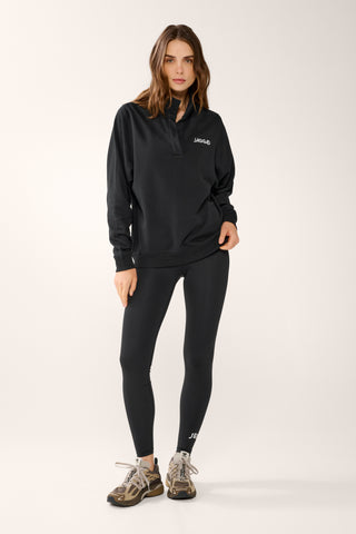 EASTERN COLLARED SWEATER BLACK