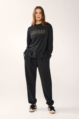 KEYLINE BOXY SWEATER BLACK
