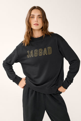 KEYLINE BOXY SWEATER BLACK