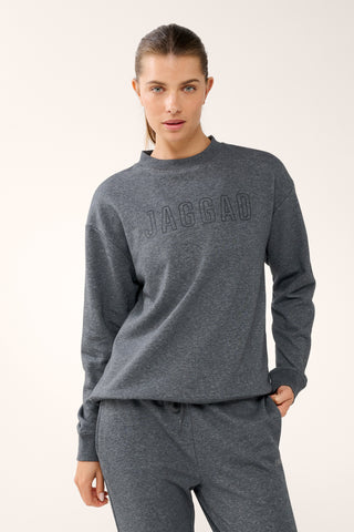 KEYLINE BOXY SWEATER CHARCOAL MARLE