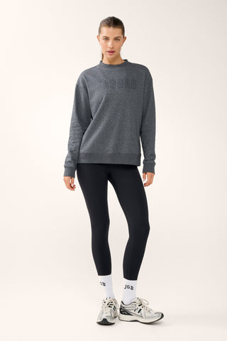 KEYLINE BOXY SWEATER CHARCOAL MARLE