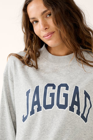 COLLEGE BOXY SWEATER GREY