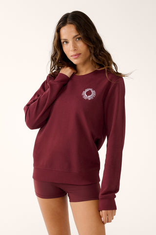 GRADUATE CLASSIC SWEATER CHERRY