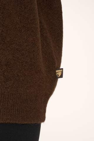 HAWTHORN AFLW X JAGGAD 2026 KNIT SWEATER BROWN